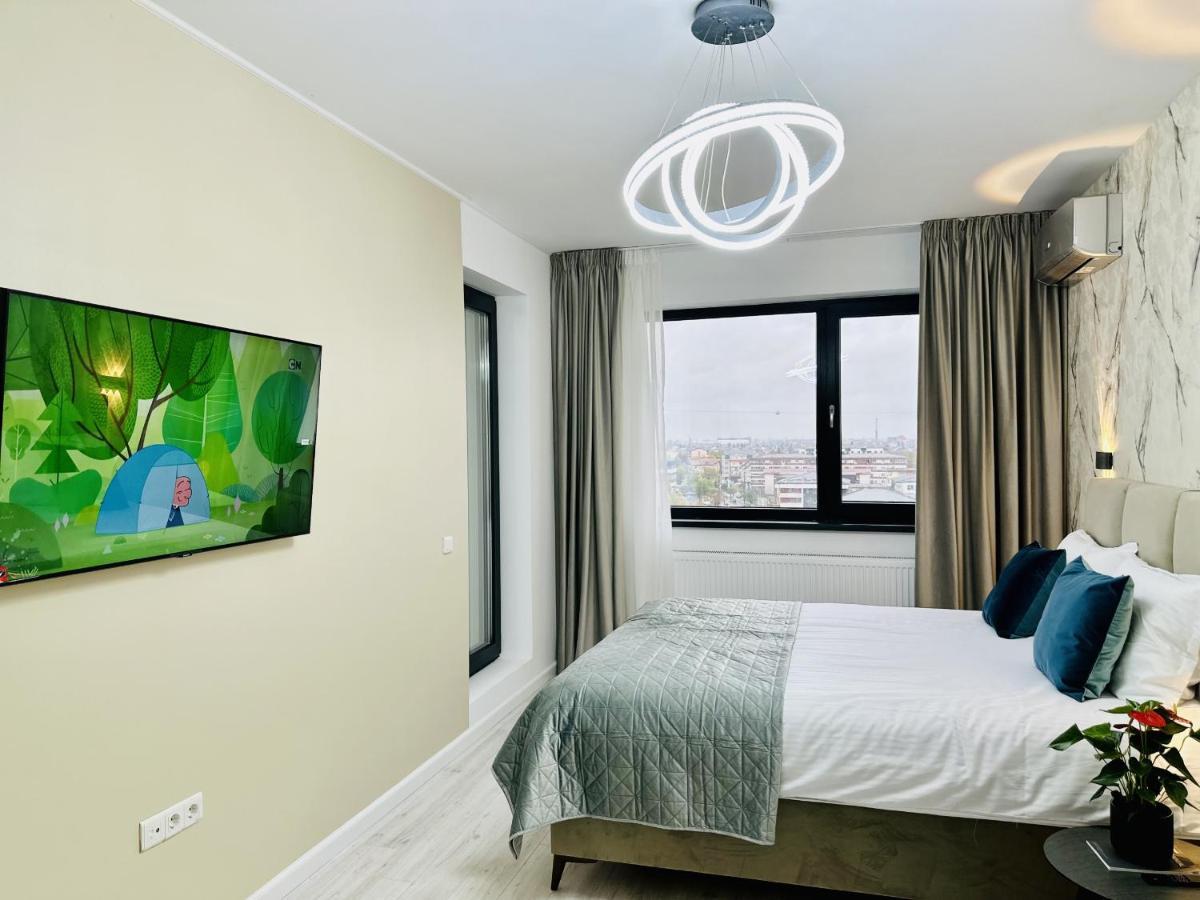 Апартаменти Rentforcomfort Sky Garden Studio Бухарест Екстер'єр фото